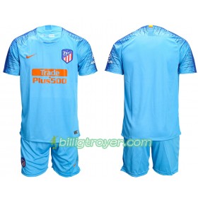 Billige Fotballdrakter Atlético Madrid Barn Bortedraktsett 2018/19 Kortermet